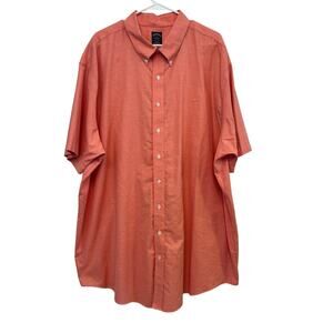 Brooks Brothers 100% Supima Cotton Original Polo Shirt Button Up Orange 3XL
Tall